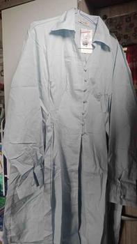 Product Review of TUNIK (VIOR) by Leody || Kode 672 Kemeja Poplin Long Shirt Wanita Panjang from a**s 0