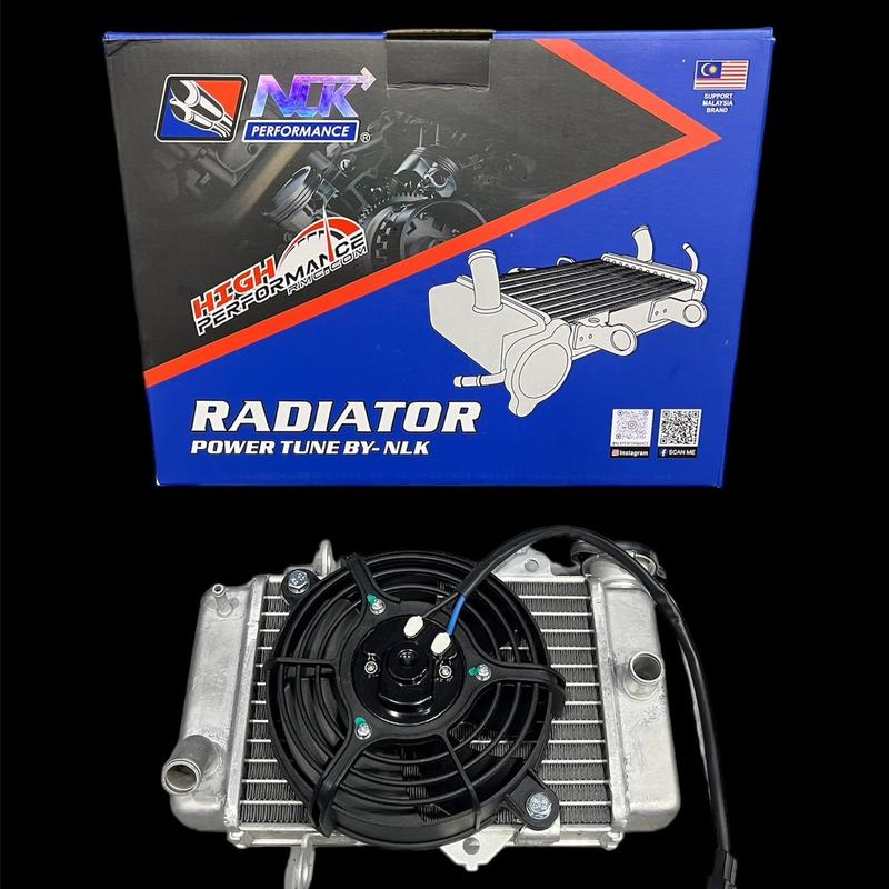 RADIATOR WITH BIG FAN NLK PERFORMANCE - TikTok Shop Malaysia