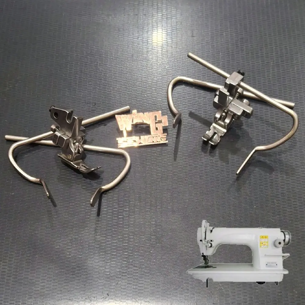 F88 SEPATU GESER KERUT RESLETING DENGAN PEMBATAS HIGHSPEED Presser Foot 6in1 Mesin Jahit Industri Jarum 1