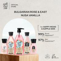 Gambar [SKIN BARRIER SERIES] Earth Love Life Bulgarian Rose & East Nusa Vanilla Body Wash Body Lotion 450ml, 250ml & 60ml | Sabun Wangi | Jerawat Punggung | Kulit Sensitif | Mencerahkan | SPF | Alergi | Cerah | Premium | Sabun Harum | Cooling Sensation - HEMAT! 2IN1 BIG SIZE dari Earth Love Life Kota Administrasi Jakarta Selatan 1 Tokopedia
