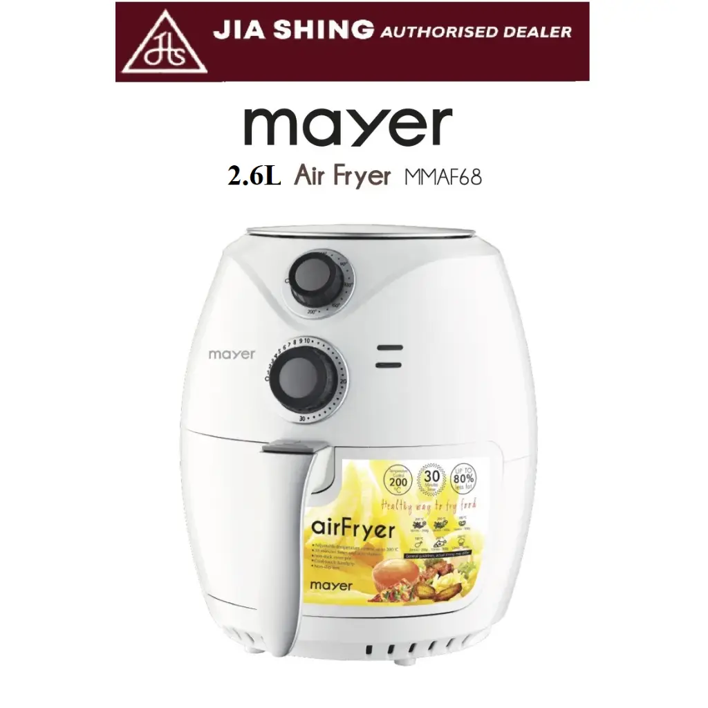 Mayer 2.6L Air Fryer (MMAF68)