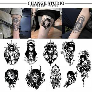 Tatu Sementara, Gaya Eropah dan Amerika, Tahan 15 Hari, Kalis Air, Tahan Geseran Pelekat Tatu