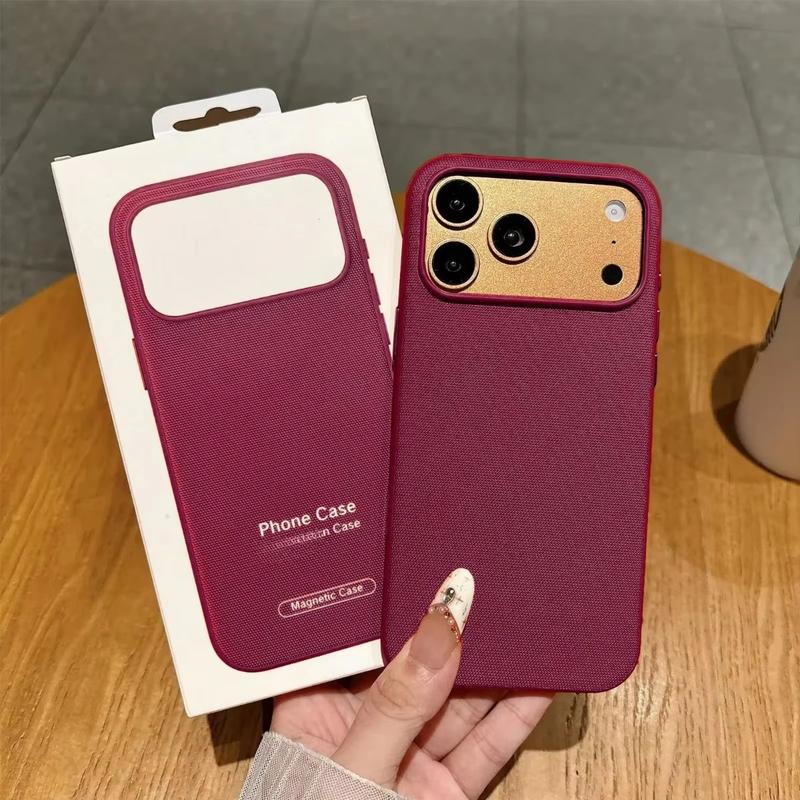 Official 1:1 for Magsafe TechWoven Case for IPhone 18 Pro Max 18Pro Cover 17 16 15 14 13 Pro Max Original Wireless Charge Cover