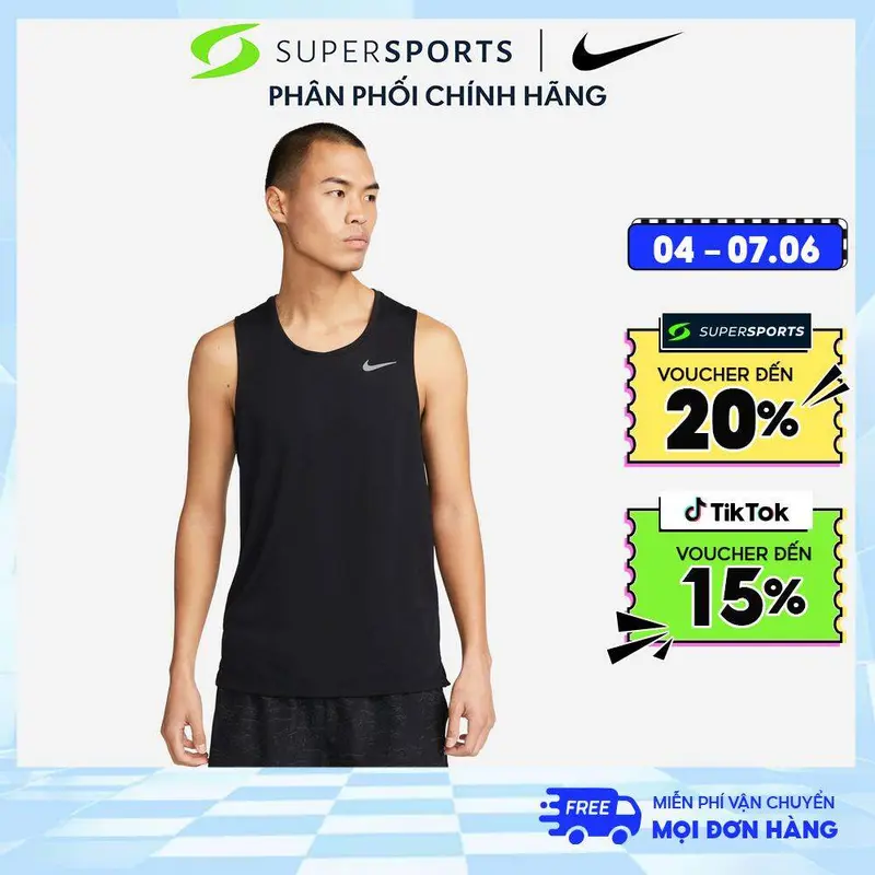 Áo ba lỗ nam Nike Dfiler Tank - DV9322-010 0