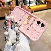 Gambar MHKEID Casing Hp untuk OPPO A6 4G A6 5G A6X 5G A6T 5G A6T Pro A6C A6s A6K 5G K14 K14X 5G Case Pola Beruang yang lucu Kasing Anti-Sidik Jari Silikon Kasus Lembut Gelang manik Tali gantung Casing - Gaya1, OPPO A6 4G dari MHKEID MALL Kab. Tangerang 3 Tokopedia