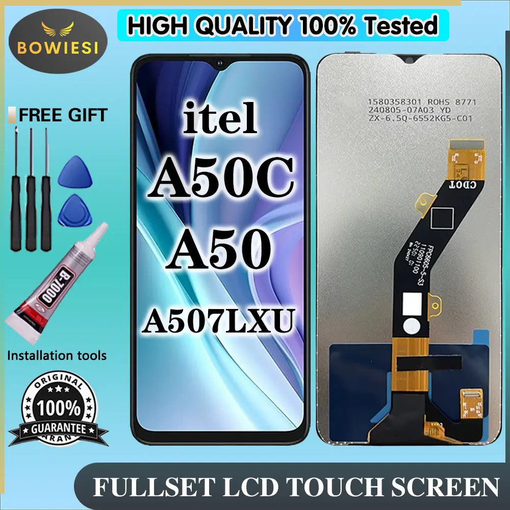 For Infinix Itel A50C / Itel A50 A669L A507LXU LCD Digital Touch