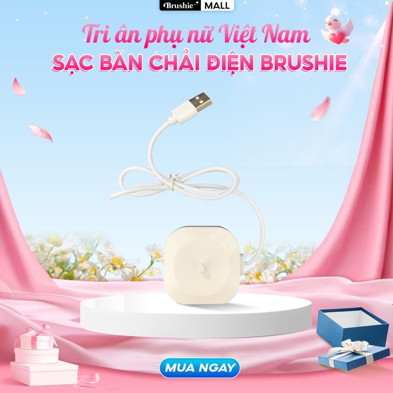 [Phụ kiện Brushie] Sạc bàn chải điện Brushie Ultra Plus
