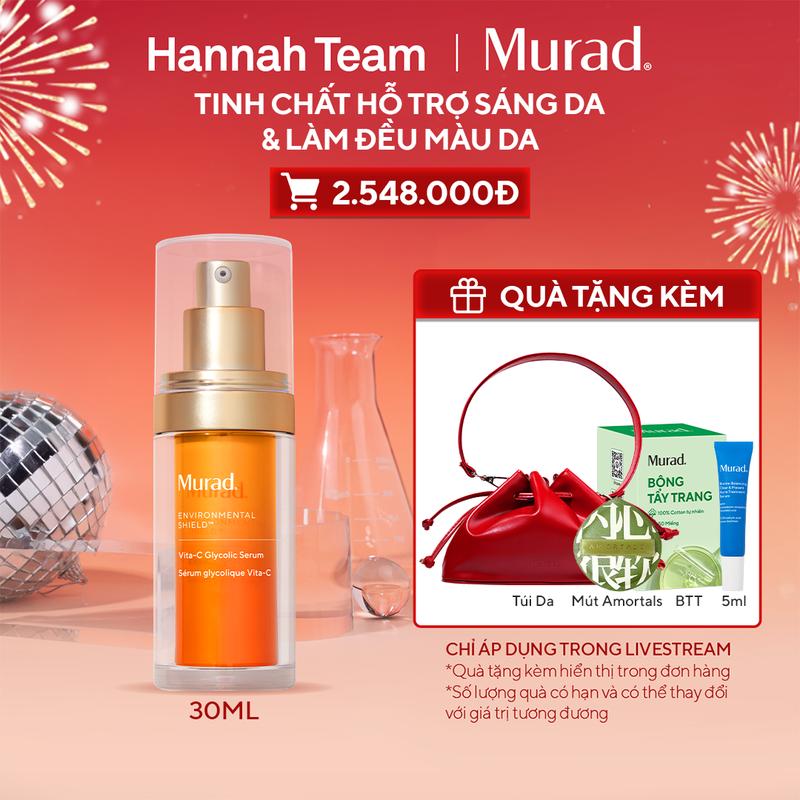 MURAD x HO TEAM- TINH CHẤT SÁNG DA - MURAD VITA-C GLYCOLIC SERUM 30ML