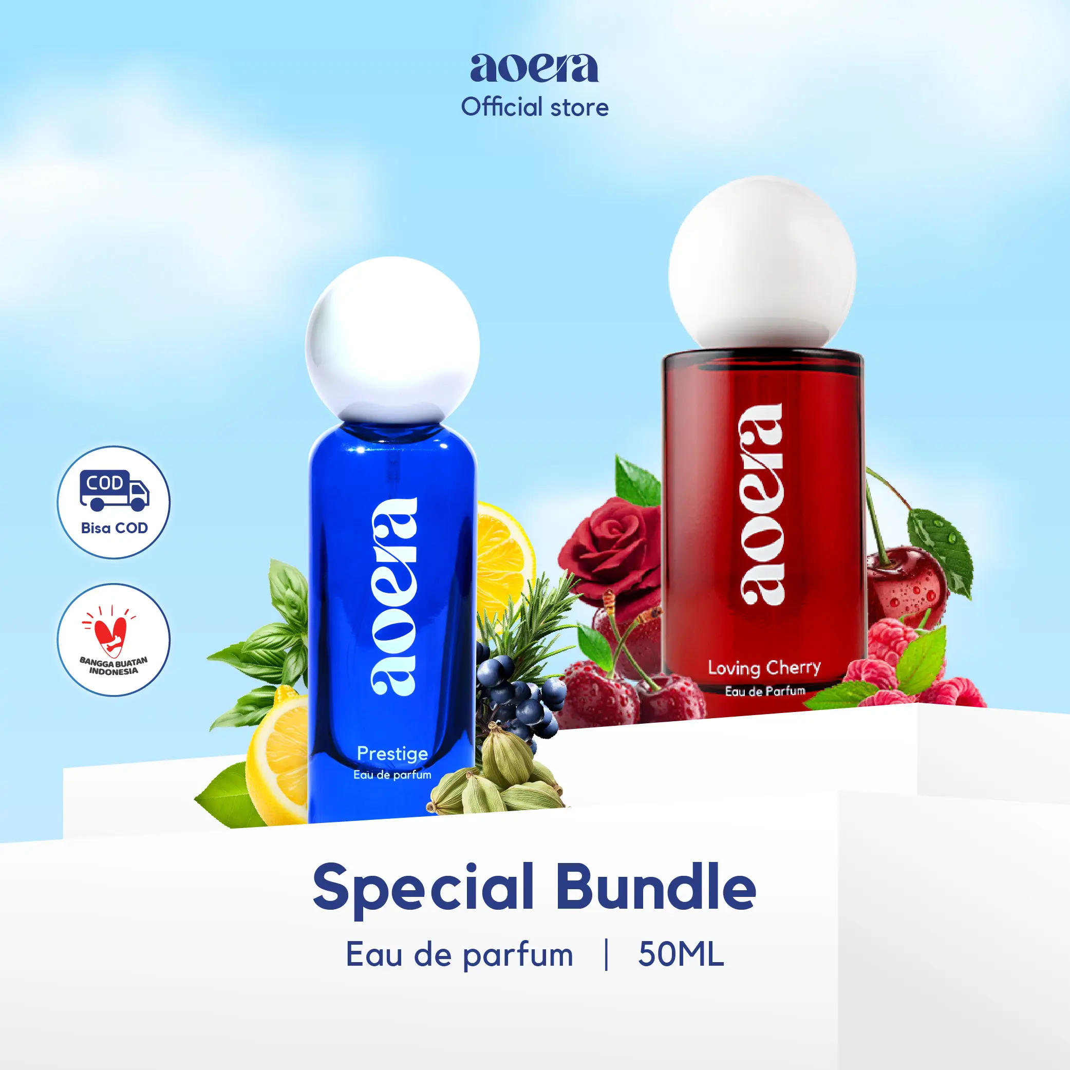 Aoera - Promo Bundle Z Series X Fruity Series Eau De Parfum 50ML Aoera - Promo Bundle Z Series X Fruity Series Eau De Parfum 50ML