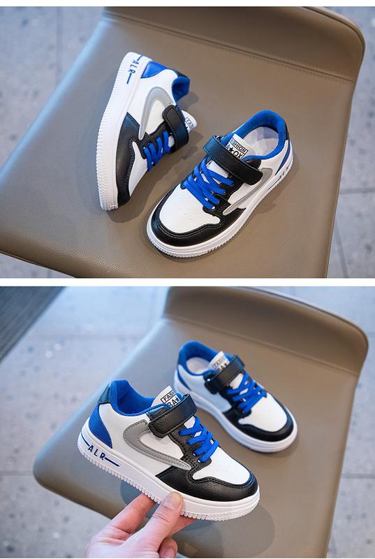 Product Introduction of Boys' Single Shoes 2024 Spring and Autumn New Middle and Big Children's Board Shoes Children's Sports Shoes Spring and Girls' Breathable Colored Board Shoes 12