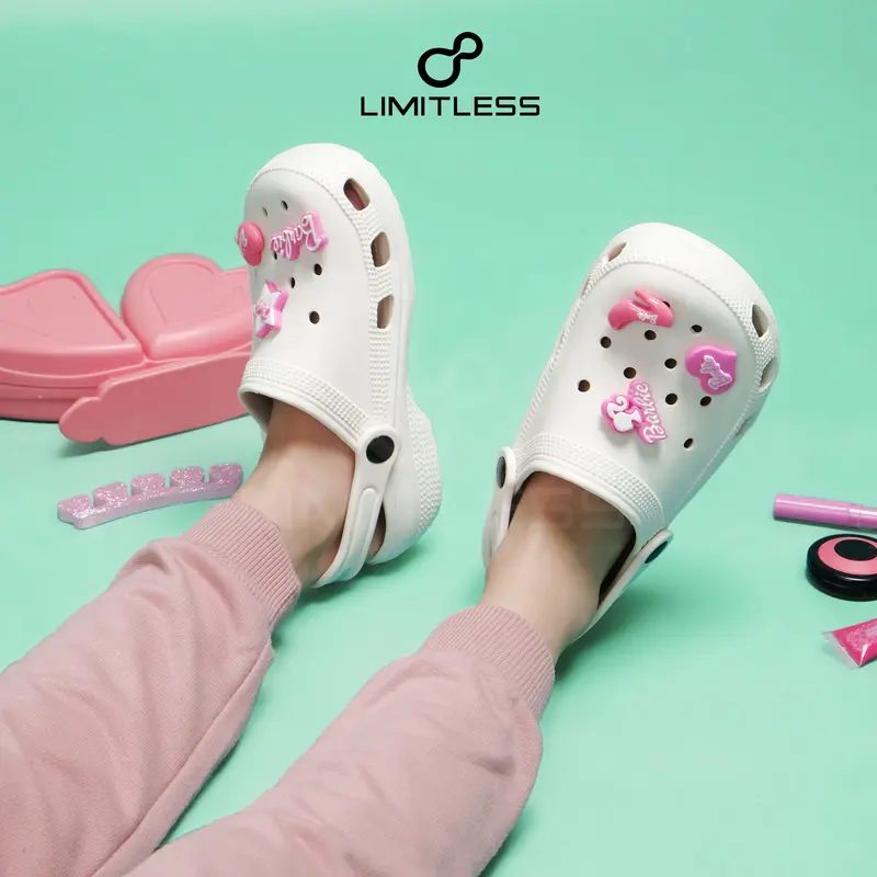 SANDAL BERBIE Anak Cewek LILY BERBIE Pin Jibbitz Eva Sandal Slip On Anak Karakter Lucu Korean Style Ringan Kekinian Premium  – Size 27 – 36 3