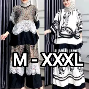 SETELAN WANITA BAHAN RAYON DINGIN ADEM SEJUK ANTI GERAH