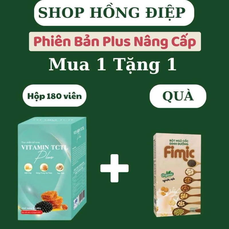  {MUA 1 TẶNG 1} VITAMIN TCTL PLUS NÂNG CẤP - THỰC PHẨM BỔ SUNG SỨC KHOẺ - HỒNG ĐIỆP SHOP 