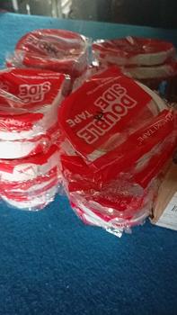 Product Review of Harga Grosir ( 6pcs ) Double Tape Kertas Putih 1inchX24mmX10yard from A** Y**d 0