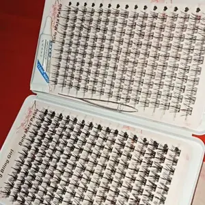 Bling Bling Girl Coo Menglue Rambut Peri Tipe A Bulu Mata Palsu Secara Alami untuk Pemula Memodifikasi Bentuk Mata