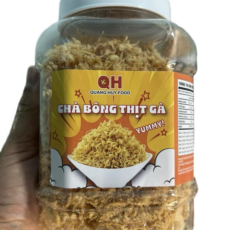 1 hủ chà bông 500gram đậm vị chà bông Snack Chua