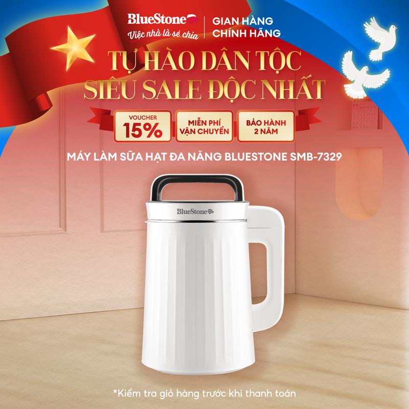 [SALE THÁNG 4] Máy Làm Sữa Hạt Đa Năng BlueStone SMB-7329 1.3 Lít