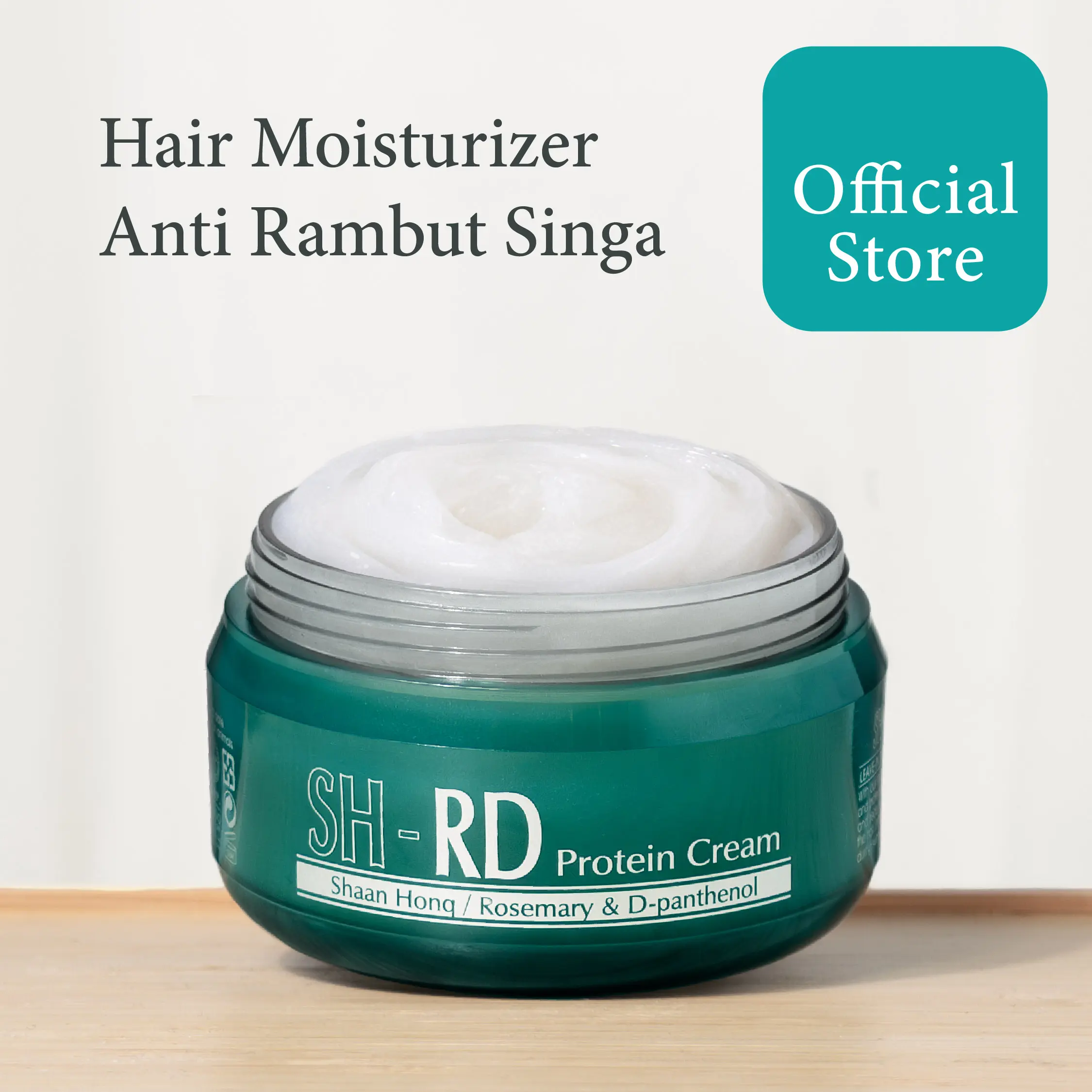 SPECIAL PRICE | SHRD Protein Cream 10ml, 30ml, 50ml, & 80ml | Hair Moisturizer & Heat Protector Catokan Kering Perawatan Haircare| Leave On Conditioner | Melembutkan