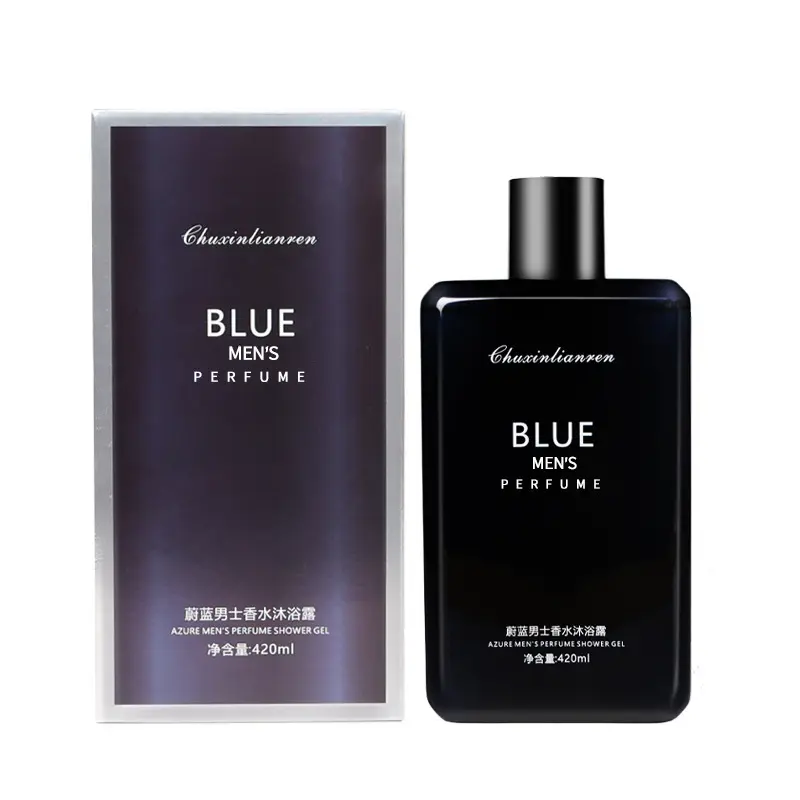 Hot Sale! Azure Men's Shower Gel  | Perfume - grade Fragrance, 72 - hour Long - lasting Scent, Refreshing and Oil - controlling, Say Goodbye to Greasiness 420ml Body Care Scented Aroma Cologne Cosmetic