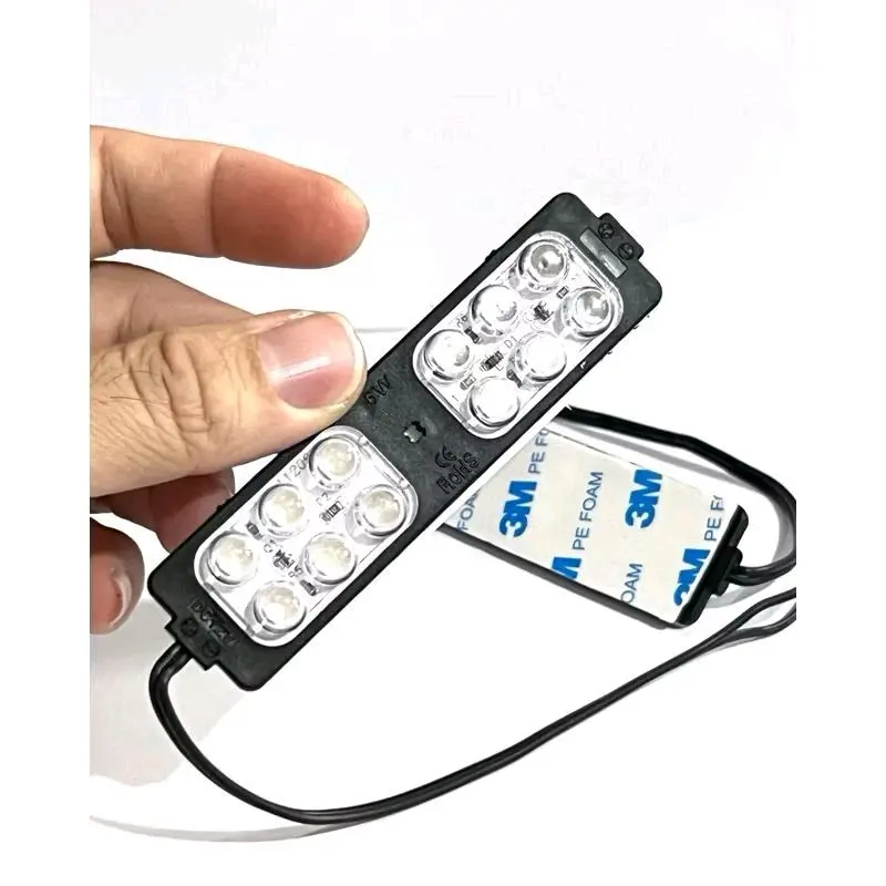Lampu Kolong Strobo 12 Mata Merah Biru 12V 24V