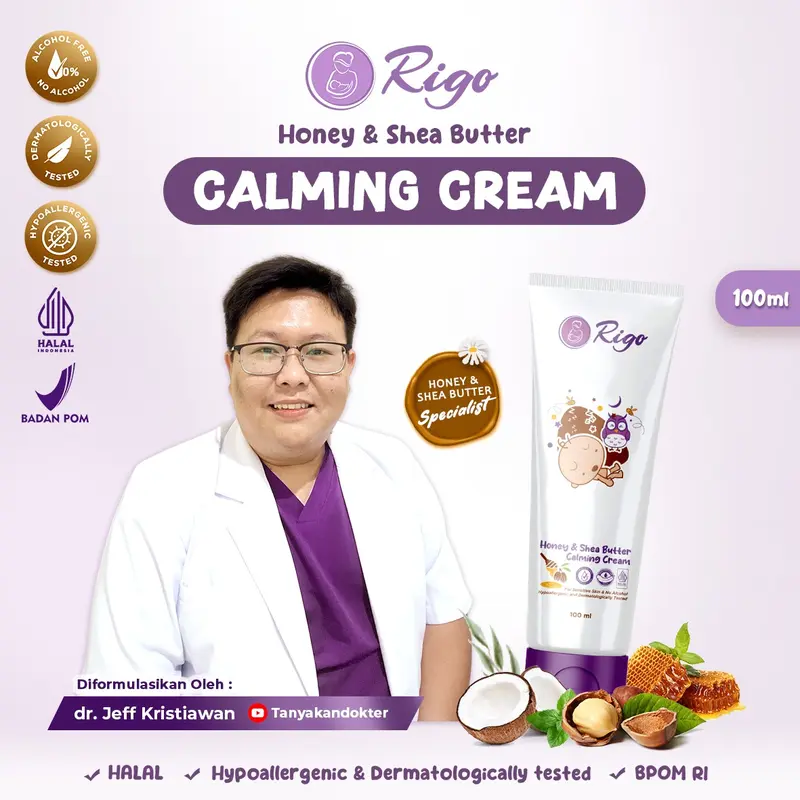 Rigo Limited Edition Buy 2 Get 1 I Calming Cream 100ml + Stretch Mark Serum 50ml + Rash Cream 50ml 1
