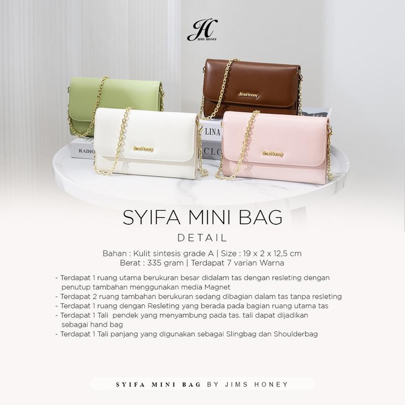 Jims Honey - Syifa Bag - Tas Mini Bag Selempang Wanita 3