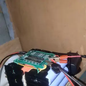 BATERAI 18650 COPOTAN LAPTOP CEK VOLTASE SAJA