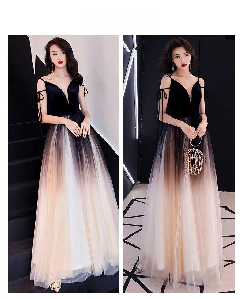 Product Introduction of Gradient Evening Dress Women's Long 2024 New Annual Meeting Host Ladies Banquet Dress Noble Elegant Slimming 10