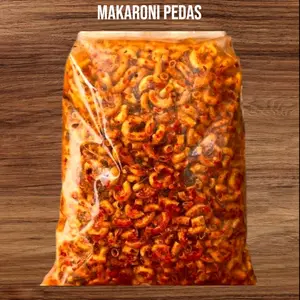 Makaroni Pedas Daun Jeruk Kriuk Isi 500gram Snack