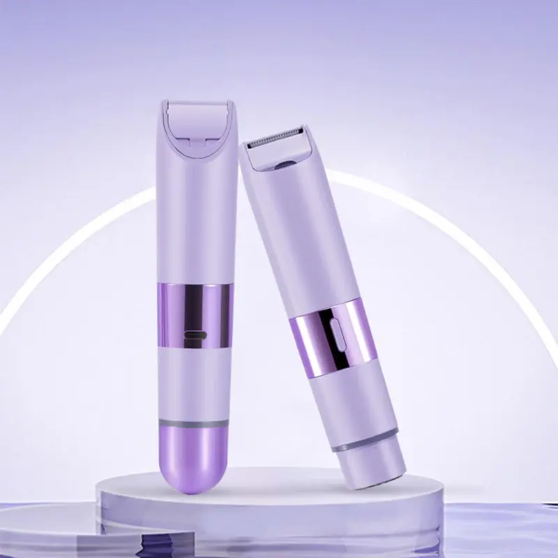 USB Rechargeable 2 in 1 Electric Hair Removal Instrument, Portable Waterproof Hair Removal Machine, Personal Care Appliances for Women 7