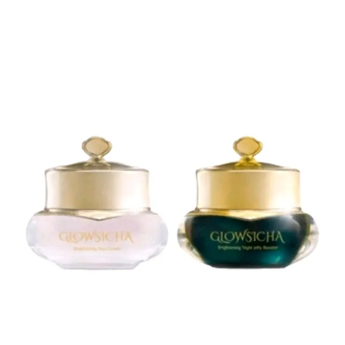 Glowsicha Brightening Day Cream & Night Cream Jelly Booster ( Satuan ) Pelembab Wajah Mencerahkan Pencerah Muka Moisturizer