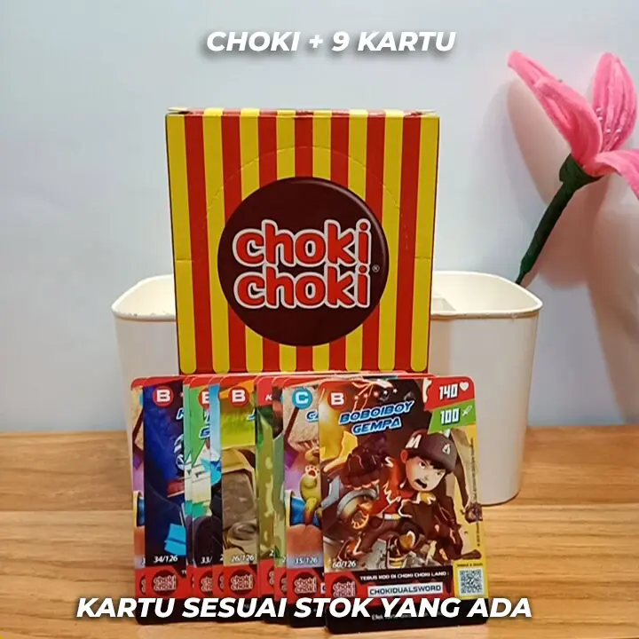 Choki + Hadiah Kartu 9