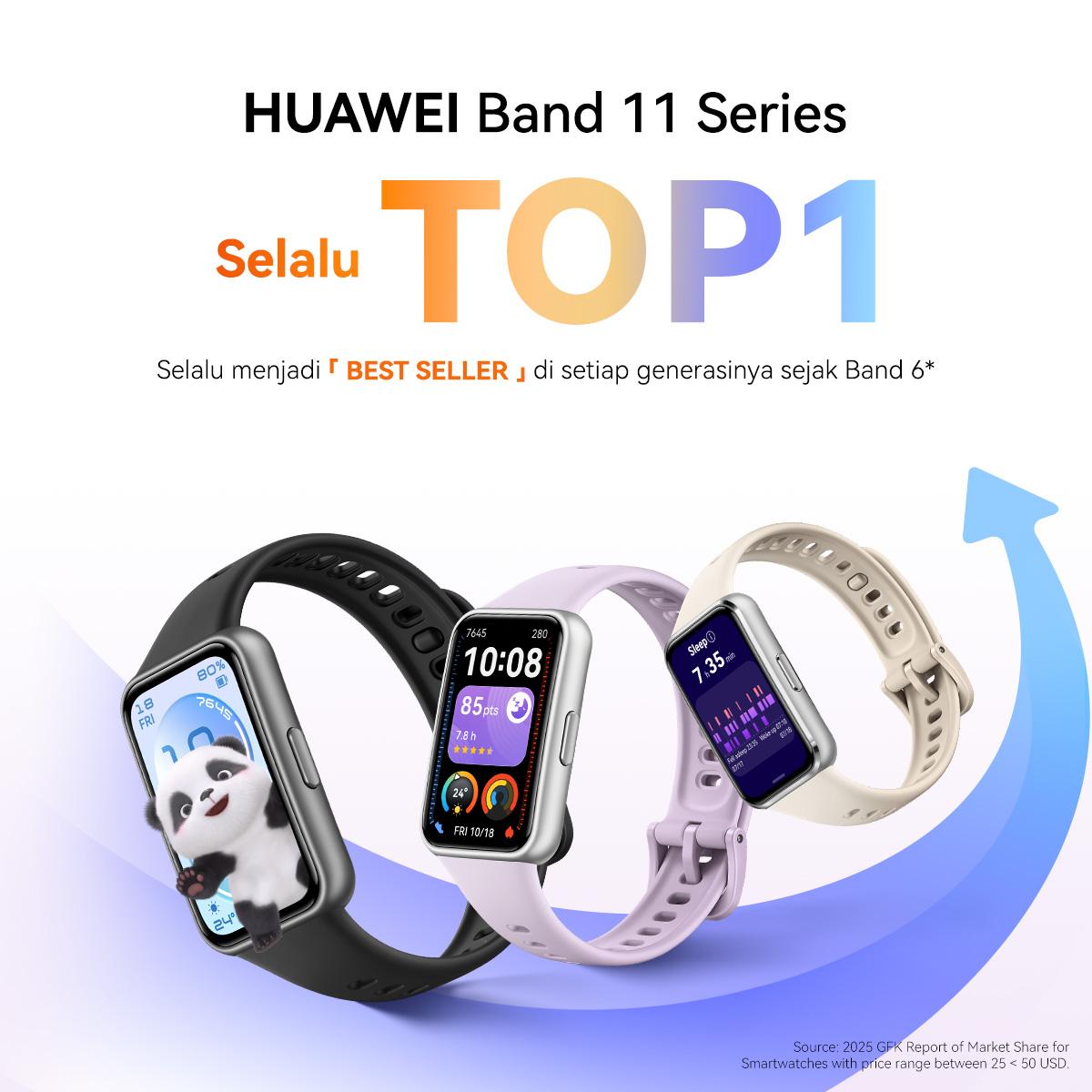 【TOP 1 BEST SELLING】HUAWEI Band 11 Series | 1.62”AMOLED Display | Enhanced Sleep Tracking | Heart Health Management | Smartwatch-like | Android & iOS