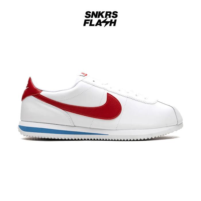 NIKE Cortez White Varsity Red Varsity Blue - FZ1347100