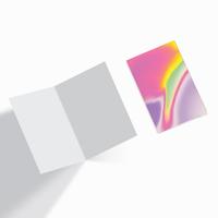 Gambar Capricorn Design Kartu Ucapan Premium | Greeting Blank Card Motif Abstract Gradient - CM 037 - CM037 dari Capricorn Design Kota Tangerang Selatan 4 Tokopedia