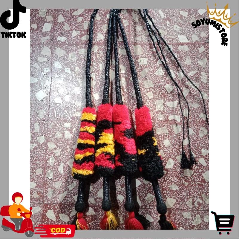 Pecut bopo murah 2 meter, pecut pawang, pecut gambuh, pecut kepang, jaranan, cemeti,pecut murah jaranan/barongan/bantengan/celeng/pecot/pecut budaya jawa SYS 8