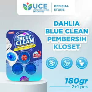 Dahlia Blue Clean Pembersih Kloset Bagus Closet Cleaner Sibiru 2+1pcs