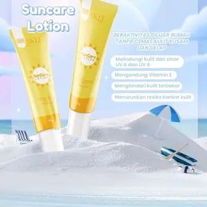 SR12 Suncare SFP 25 Melindungi Kulit Dari Paparan Sinar Matahari Untuk Kulit Berminyak 15g Suncare Antiaging