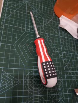 Product Review of Obeng Magnet Amerika Bolak Balik Gagang Karet - 8 Inch from A**n 0