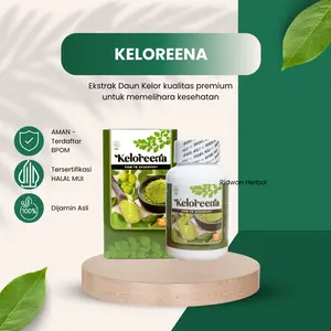 Keloreena Kapsul 100% Asli - Ekstrak Daun Kelor