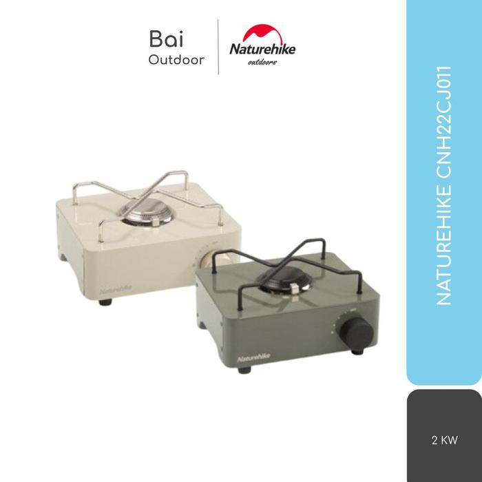 Gambar KOMPOR GAS MINI KASET PORTABLE CAMPING OUTDOOR NATUREHIKE CNH22CJ011 - GREEN dari Bai Outdoor Kota Administrasi Jakarta Timur Tokopedia
