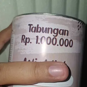 celengan target viral tiktok/SMALL/celengan lucu murah kekinian/tabungan anak anak/kado/hampers/souvenir
