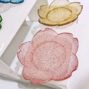 TATAKAN GELAS ANTI PECAH WARNA WARNI MEWAH Glass