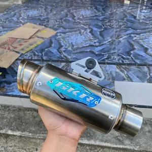 SELINCER PROMIN EMBLEM TITANIUM WARNA WARNI ORI BKR RACING EXHAUST