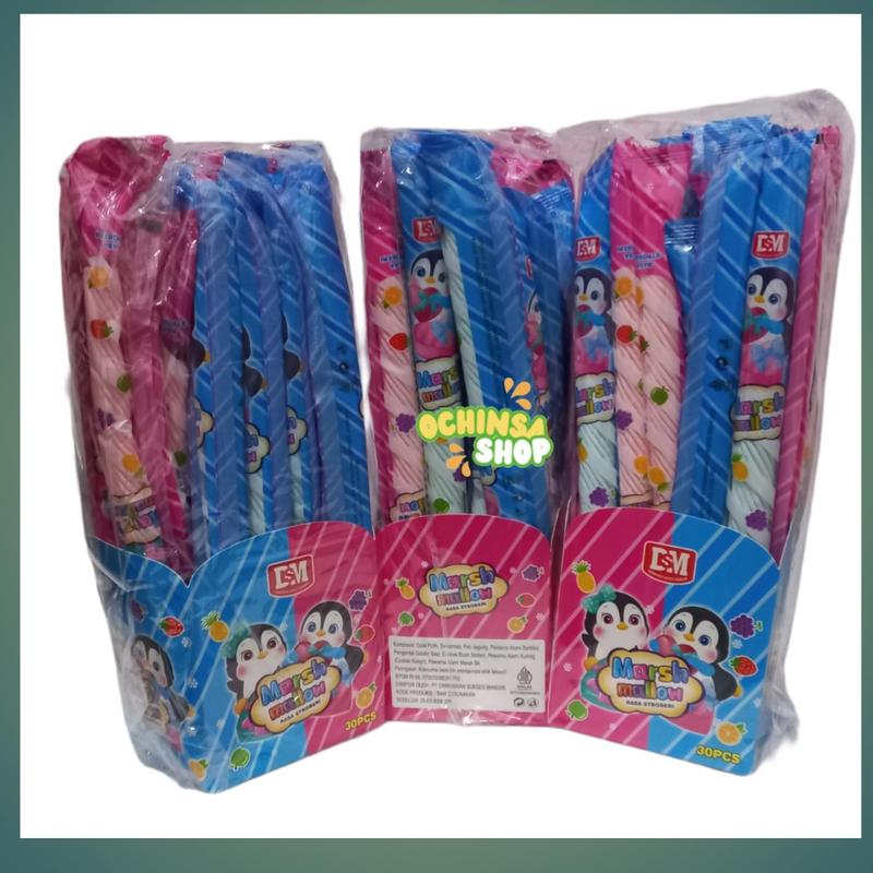 Product Introduction of Marshmallow Dipay Pinguin Isi 30pcs 2