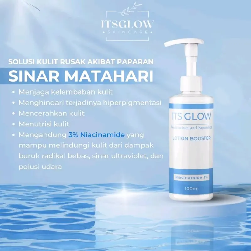ITS GLOW PAKET BODYCARE VARIASI LENGKAP | PAKET BADAN BOOSTER BODY CREAM BOOSTER Arbutin Mencerahkan Niacinamide 4