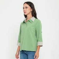 Gambar N2 Blouse - Blus Atasan Wanita Kaos 26873 - Hijau, M (T2) dari Sisters Fashion Group Kota Administrasi Jakarta Utara 3 Tokopedia