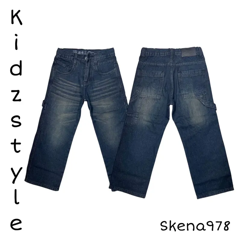 Skena978 Celana Jeans Premium Anak Laki-Laki 3-13 Tahun  Bahan Nyaman Desain Modis Fashionable KidzStyle 2