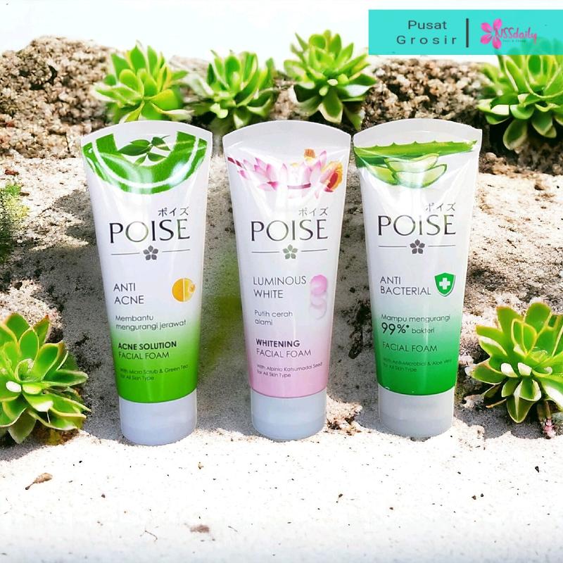poise facial foam 100gr sabun pembersih muka 0
