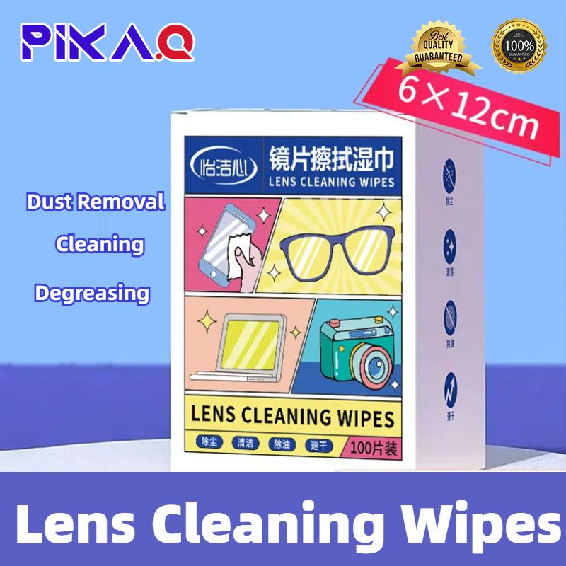 Khăn lau Kính chống sương mù, 100 cái, để làm sạch màn hình điện thoại, loại bỏ dầu và bụi, không để lại dấu vết, khô nhanh, đệm làm sạch dùng một lần 1